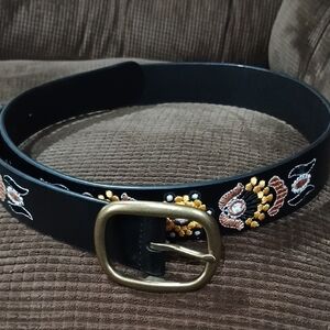 Lucky Brand Embroidered Belt